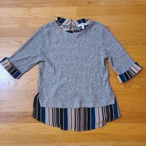 Monteau quarter sleeve blouse